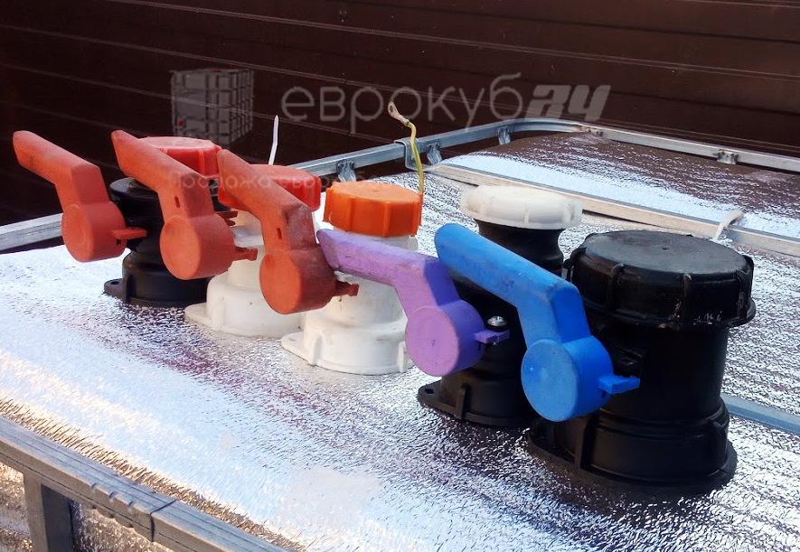 Краны для еворкубов DN50 - DN80